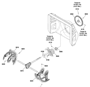 Part Location Diagram of 1752081BCYP Briggs and Stratton Auger assy,rh
